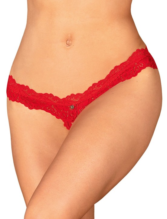 Stringi AMOR CHERRIS CROTCHLESS THONG